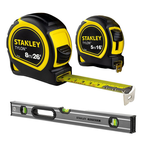 Stanley Tape Measures & Levels