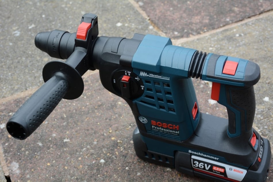 The New Bosch GBH 36VF-LI PLUS