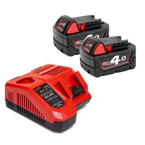 Milwaukee M18 Batteries & Chargers