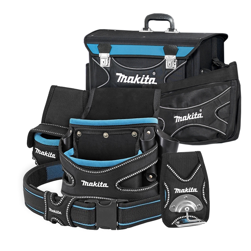 Makita Blue Collection Tool Belts, Bags & Pouches