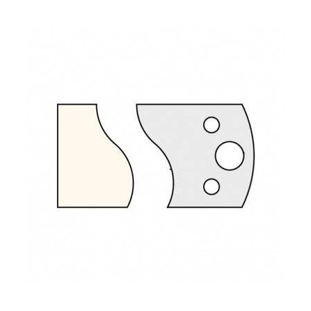 Trend 40mm Cutters Profiles 001-025
