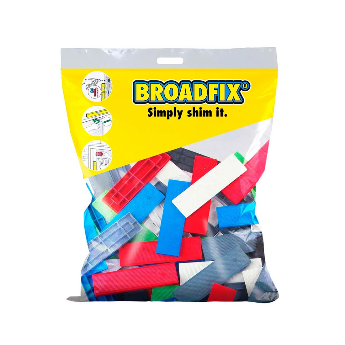 Broadfix Mixed Glazing Shims Kit Assorted 