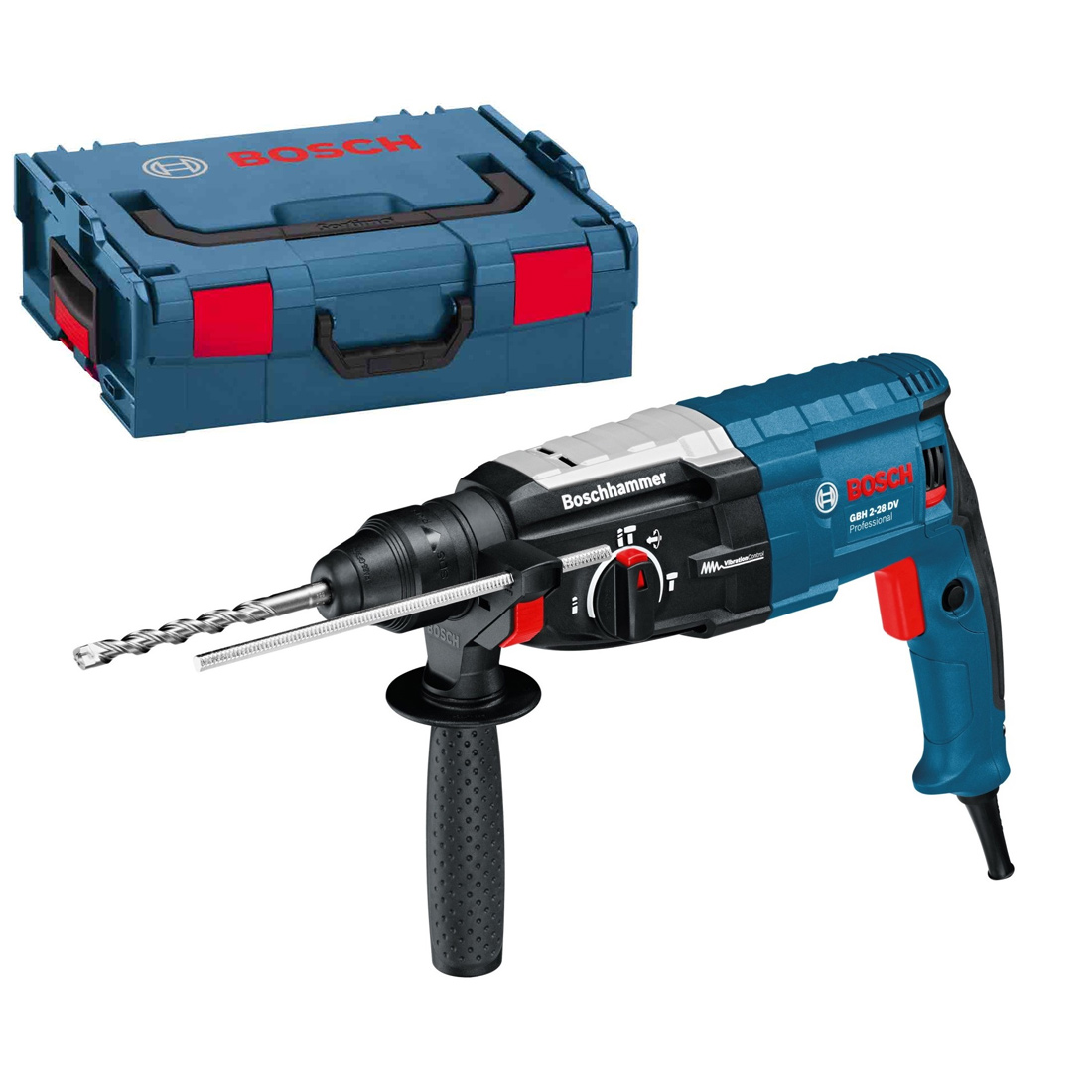 Bosch GBH 2-28 DV SDS+ Plus Rotary Hammer Drill in L-Boxx 