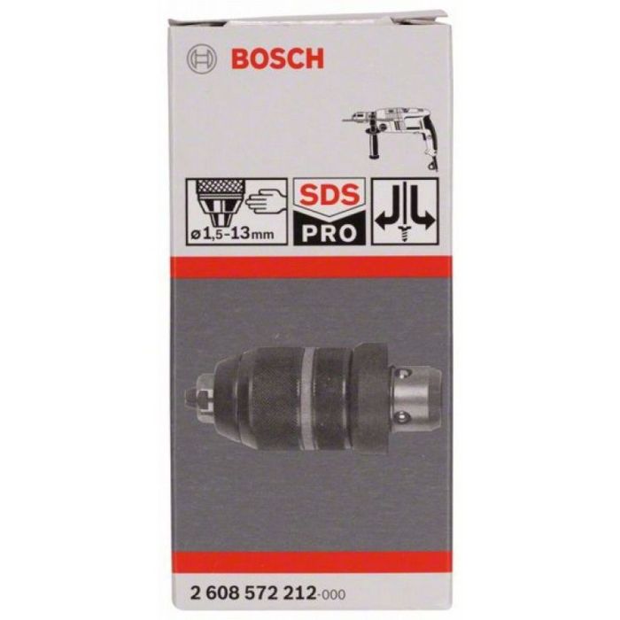 thumbnail image 2 of QJE SDS Hammer Drill To 1/2" Impact Driver Socket Chuck Adapter – For Bosch, GMC, AU 2 of 5