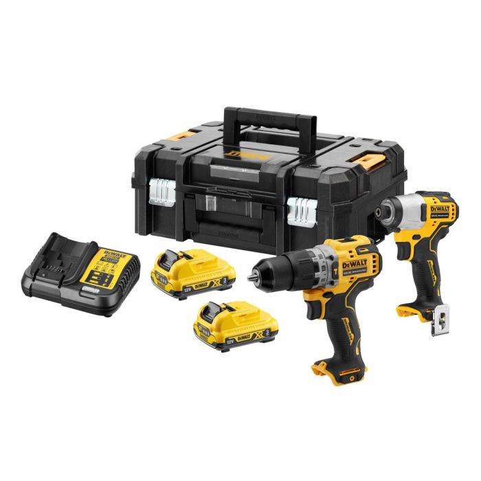 DeWalt DCK2111L2T 10.8v / 12v XR Sub Compact Combi Hammer Drill ...