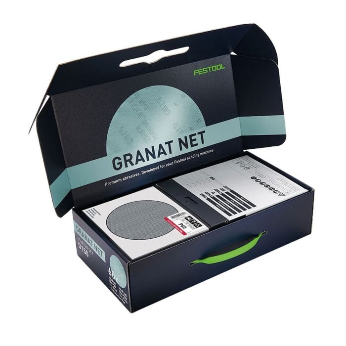 Festool Abrasif Granat STF D150/48 P500 GR/100 - Papier De Verre Universel Multi-Jetstream 2