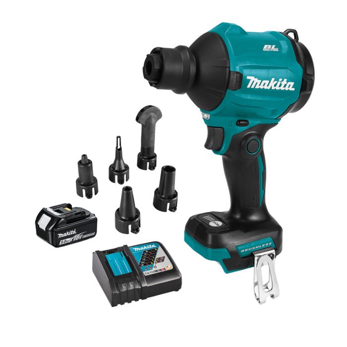 Makita DAS180RT 18v LXT Cordless Brushless Dust Blower Inc 1x 5.0Ah ...