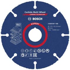 Bosch Expert Multi Wheel Carbide Cutting Grinder Disc 115mm 2608901188