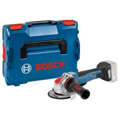 Bosch Professional GWX 18V-10 PC Brushless 125mm / 5" X-LOCK Angle Grinder Body Only In L-Boxx