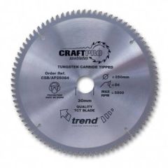 Trend CSB/AP18458 CraftPro Saw Blade Aluminium & Plastic 184x58 thx16