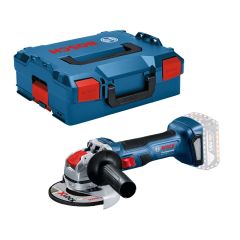 Bosch Professional GWX 18V-7 Brushless 115mm / 4.5" X-LOCK Angle Grinder Body Only In L-Boxx