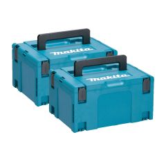 Makita 821551-8 Makpac Connector Stacking Case Type 3 (No Inlay) Twin Pack