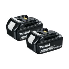 Makita BL1860X2 18v LXT 6.0Ah Li-Ion Battery Twin Pack