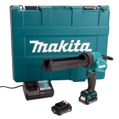 Makita CG100DWAEA 10.8v CXT Slide Caulking Gun Inc 2x 2.0Ah Batteries