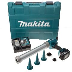 Makita DCG180RTB 18v Cordless Caulking Gun inc 1x 5.0Ah Battery