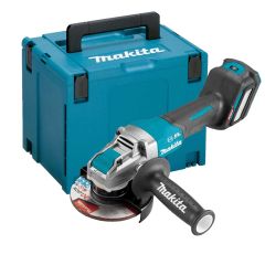 Makita GA044GZ01 40v Max XGT Brushless 125mm Angle Grinder Body Only In Makpac Carry Case