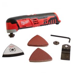 Milwaukee M12 C12 MT-0 12v Cordless Sub Compact Multi Tool Body Only Inc 16x Accessories