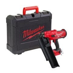 Milwaukee M18 FUEL FFN21-0C 18v 21° Framing Nailer Body Only In Kitbox Carry Case