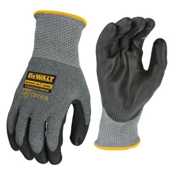 DeWalt DPG860 EU Touchscreen HPPE Cut E Glove Large