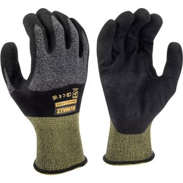 DeWalt DPG80 EU Sandy Nitrile Two Tone Coated Glove Large