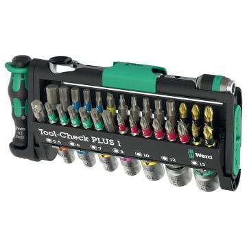 Wera Tool-Check PLUS 1 Ratchet And Socket Set x39 Pcs 049055