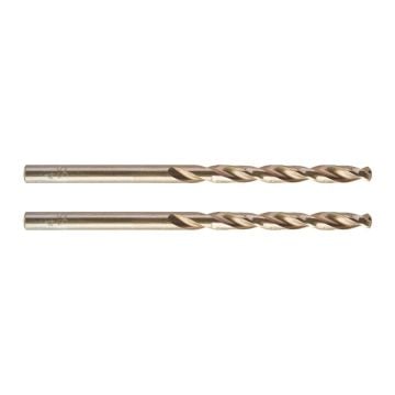 Milwaukee 4932352352 Thunderweb HSS-G 4.0 x 75mm Metal Drill Bit x2 Pcs