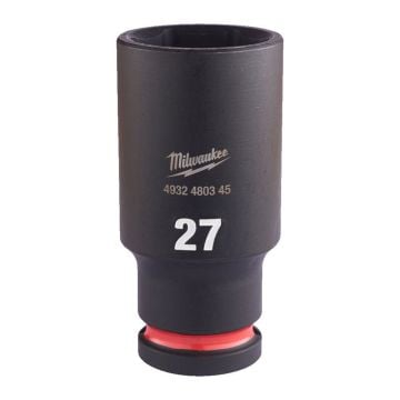 Milwaukee SHOCKWAVE Deep Hex Socket 1/2" 27mm 4932480345