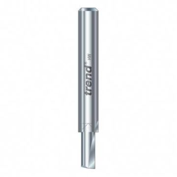 Trend 2/45X1/4TC Single flute cutter 5 mm dia.