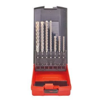 Milwaukee 4932451464 MX4 SDS+ 7 Pc Drill Bit Set 
