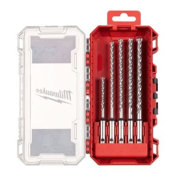 Milwaukee 4932500064 MX4 SDS+ PACKOUT Drill Bit Set x5 Pcs