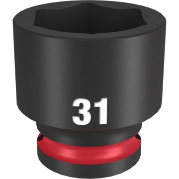 Milwaukee 4932500298 31mm 1/2" Sq. SHOCKWAVE Impact Socket