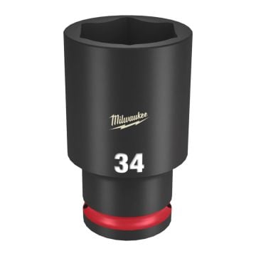 Milwaukee 4932500304 34mm 1/2" Sq. SHOCKWAVE Deep Impact Socket