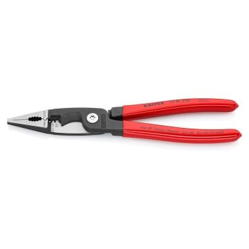 KNIPEX 13 81 200 Pliers For Electrical Installation Plastic Coated 200 mm