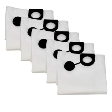 Metabo 635424000 20/30L Fleece Filter Bags x5 Pcs