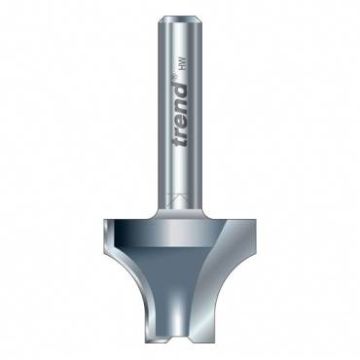 Trend 7/50X1/4TC Sash bar ovolo joint cutter 10mm rad.