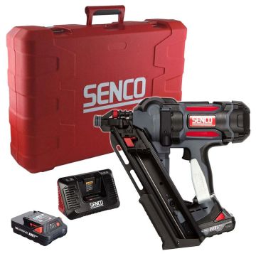 Senco F-35XP 2.0 18v First Fix Fusion Nailer CH Inc 2x 3.0Ah Batteries