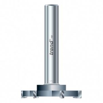 Trend 90/22X1/2TC Six wing trimmer 52.3 mm dia. 6.5mm lng.