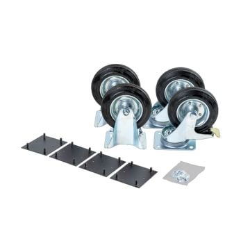 Armorgard CASS1 6" Castors Kit For OxBox, TuffBank & TuffStor