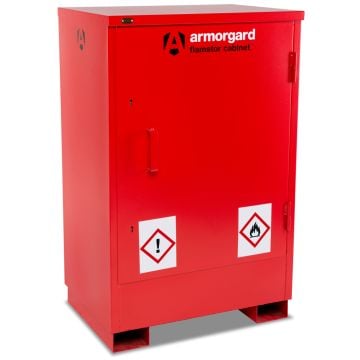 Armorgard FSC2 FlamStor Hazardous Storage Cabinet 800mm x 585mm x 1260mm