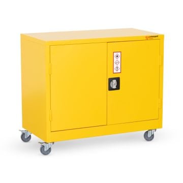 Armorgard HMC1 SafeStor Mobile Hazardous Chemical Storage Cupboard 900mm x 480mm x 1200mm