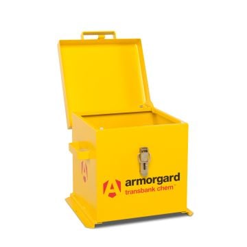 Armorgard TRB1C TransBank Chem Transit Box Designed For Storing 2x 5L Chemicals