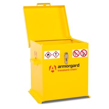 Armorgard TRB2C TransBank Chem Transit Box Designed For Storing 2x 20L Chemicals