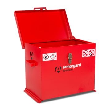 Armorgard TRB3 Transbank Hazardous Transit Box Designed For Storing 3x 20L Cans