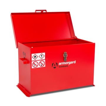 Armorgard TRB4 TransBank Hazardous Transit Box Designed For Storing 4x 20L Cans