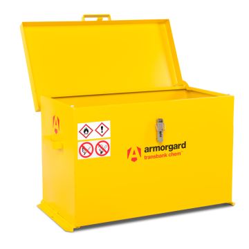 Armorgard TRB4C TransBank Chem Transit Box Designed For Storing 4x 20L Chemicals