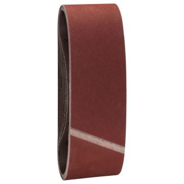 Bosch 180 Grit Sanding Belt Set 75 x 533mm 10 Pcs 2608607261