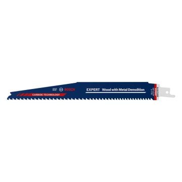 Bosch Expert S 1167 XHM Wood With Metal Demolition Reciprocating Saw Blade 2608900398
