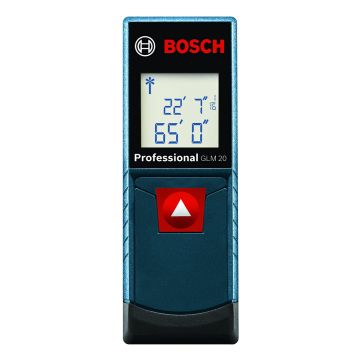 Bosch Professional GLM 20 Compact Red Laser Measuring Tool 0.15m–20.00m