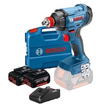 Bosch Professional GDX 18V-180 1/2" Impact Driver / Wrench Inc 2x 4.0Ah Batts
