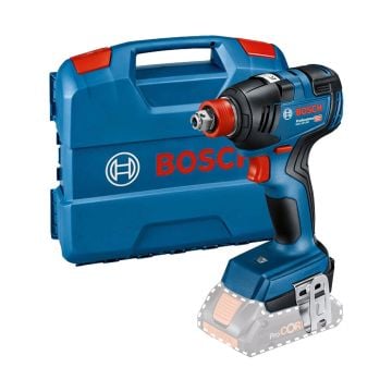 Bosch Professional GDX 18V-200 Brushless 1/2" Impact Driver / Wrench Body Only In L-Case Carry Case